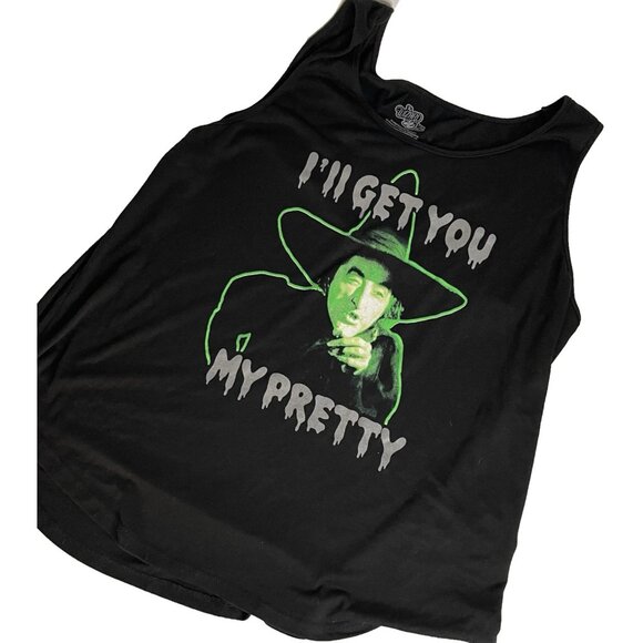The Wizard of Oz W sz XXL Wicked Witch I'll Get You My Pretty Tank Top Shirt - Picture 3 of 8